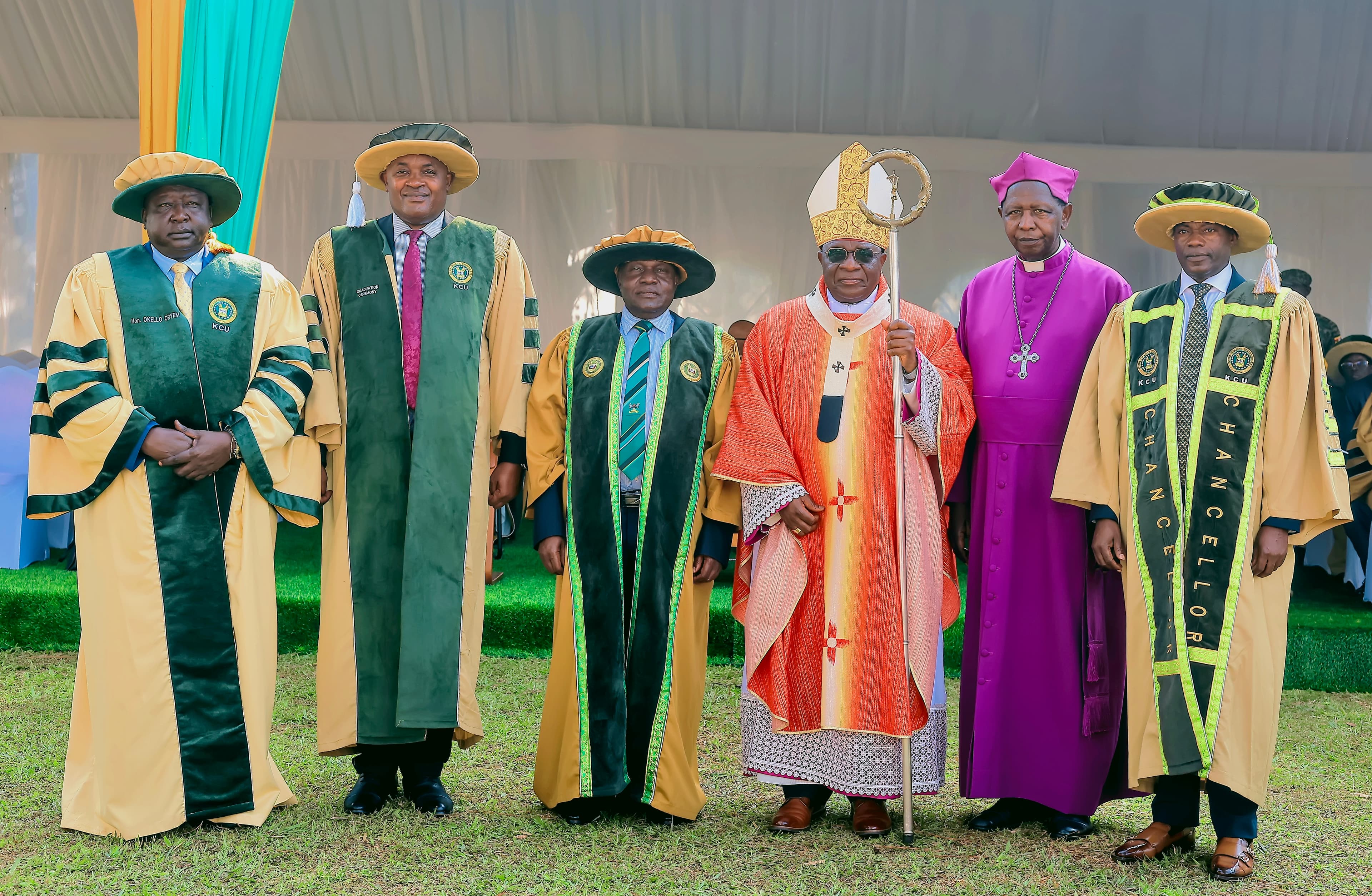 King Ceasor University 6th Graduation Ceremony at the Bunga, Kampala campus
