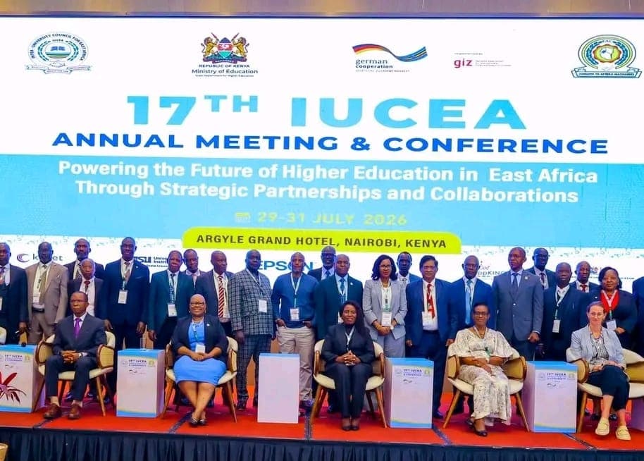 King Ceasor University representatives at the 17th IUCEA Annual Meeting and Conference in Nairobi, Kenya