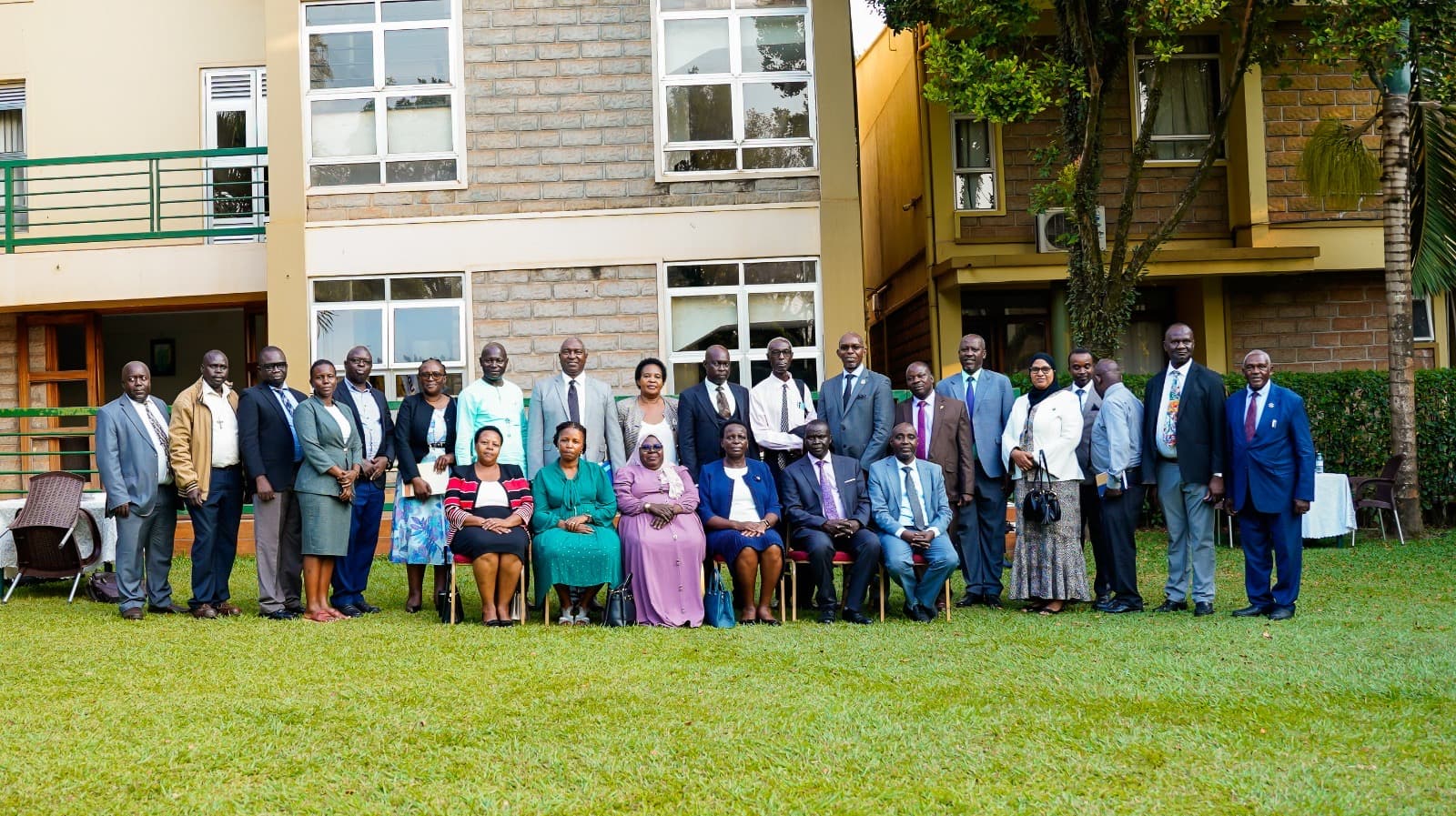 King Ceasor University representatives at the National Education and Training for Health Policy 2025 dissemination at Esella Country Hotel